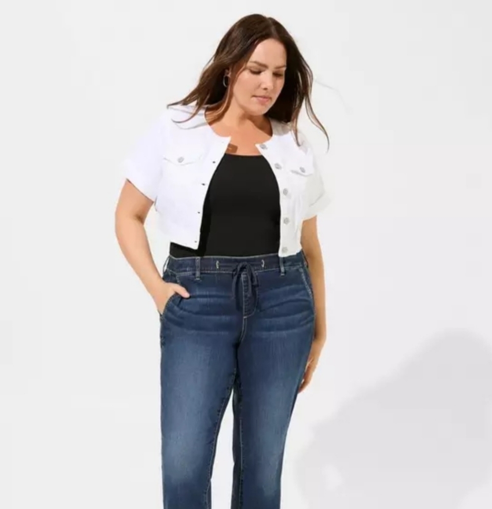 Torrid Denim Crop Bolero
